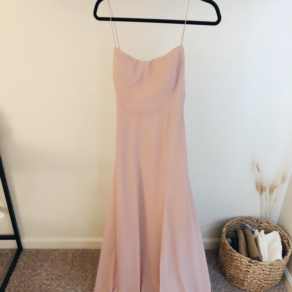 Jenny Yoo BHLDN kiara dress whipped Apricot